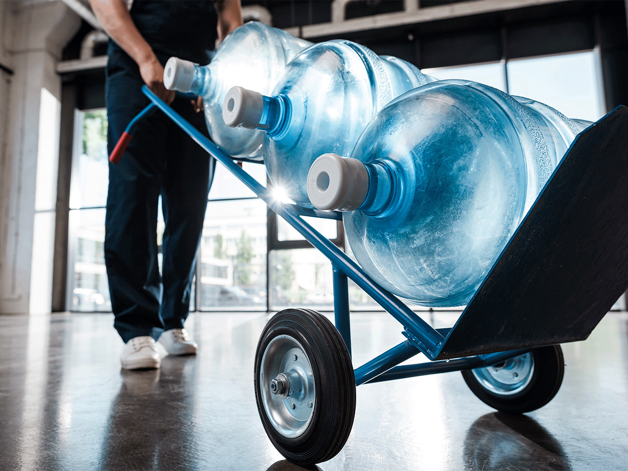 bottled water cooler